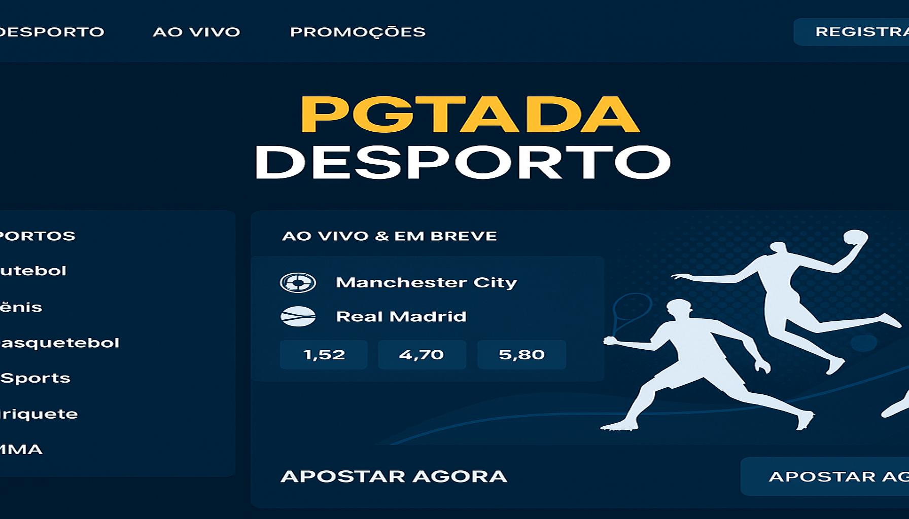 Aposte em apostas esportivas no cassino online PGTADA