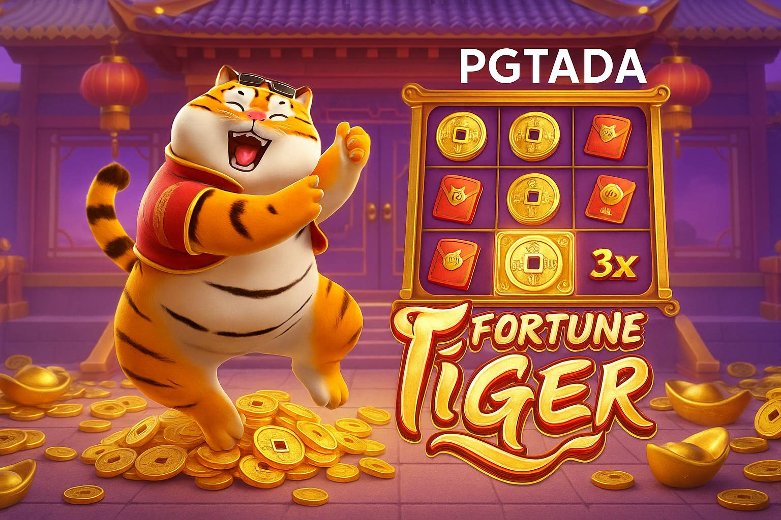 Fortune Tiger é um jogo imperdível no PGTADA Casino